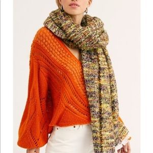 Off the Grid Blanket Scarf by Free People